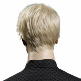 Korte Blonde Herenpruik | Perruque-Club