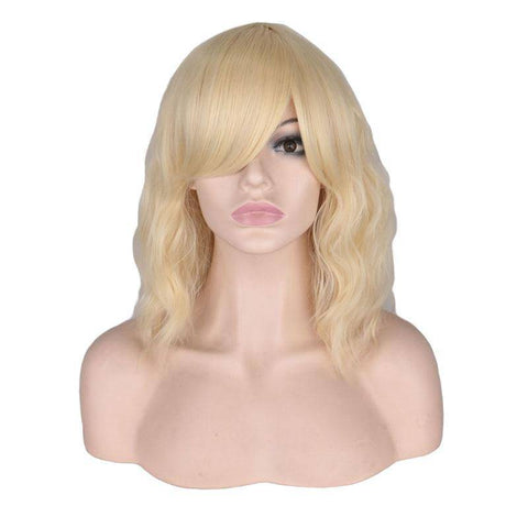 Blonde Franje Pruik | Perruque-Club
