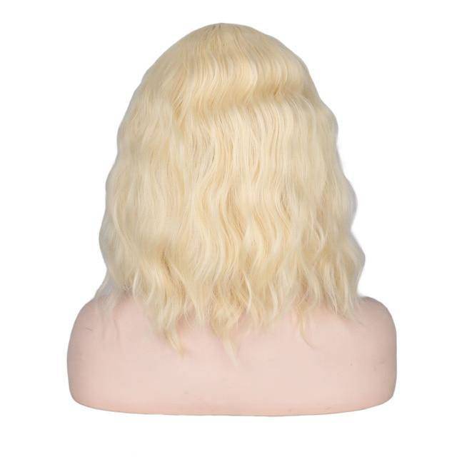 Blonde Franje Pruik | Perruque-Club