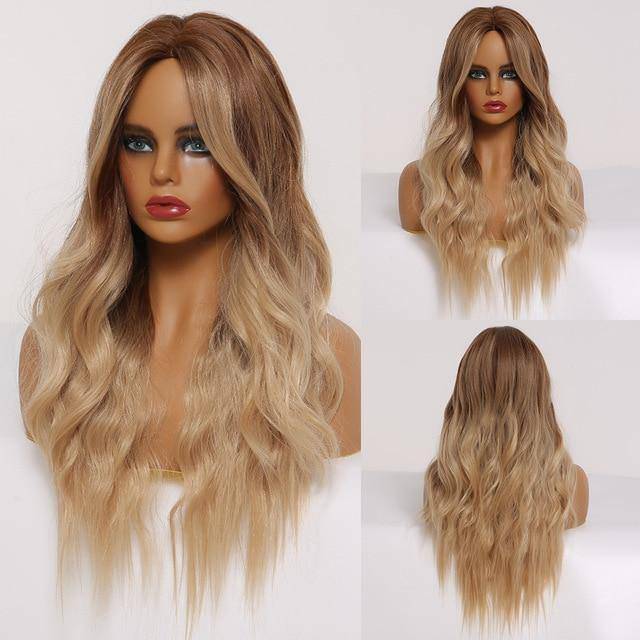 Blonde Pruik