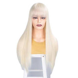 Vrouw Blonde Pruik | Perruque-Club