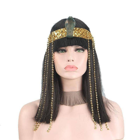 Cleopatra Pruik Vermomming | Perruque-Club