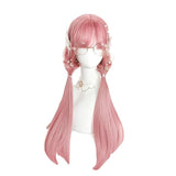 Roze Cosplay Pruik