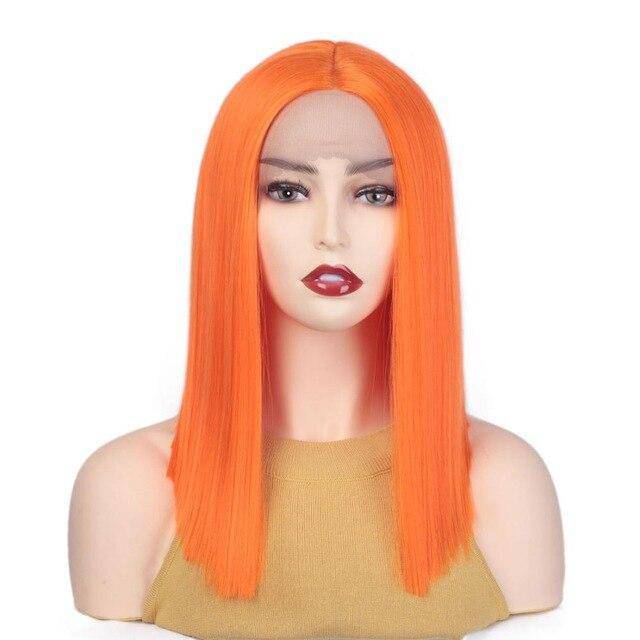 Gele pruik