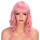 Vierkante Golvende Pruik