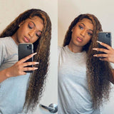 Natuurlijke afro pruik - Perruque-Club