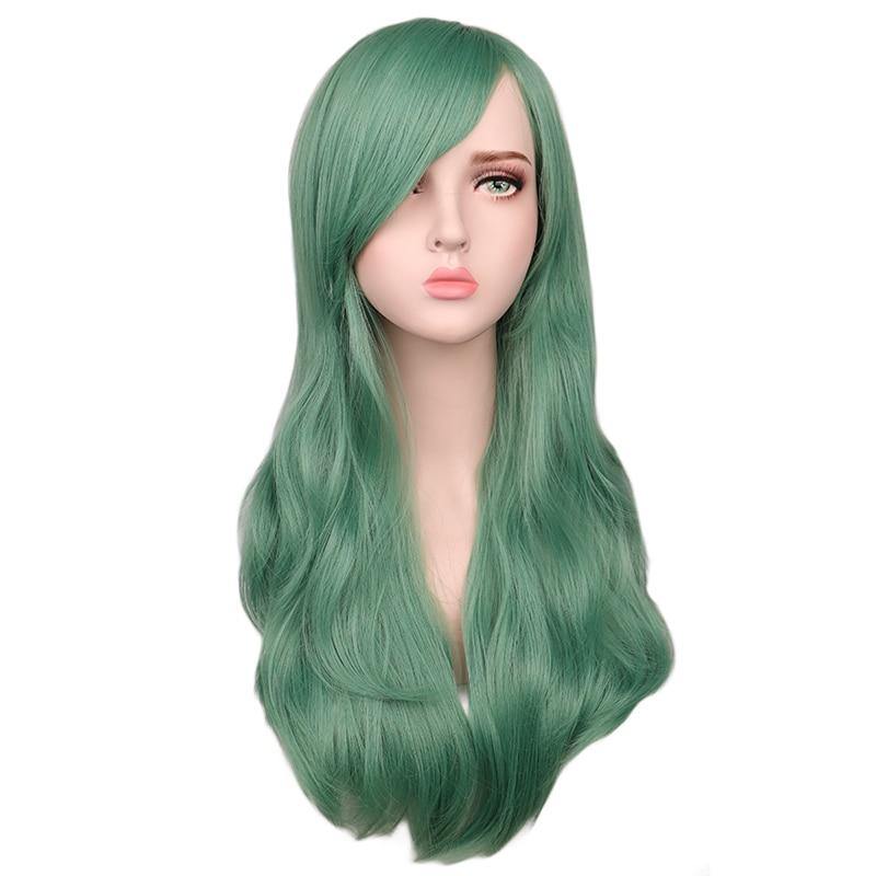Cosplay Groene Pruik