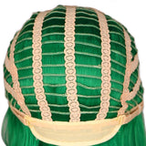 Groen haar pruik