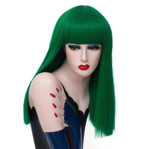 Groene pruik