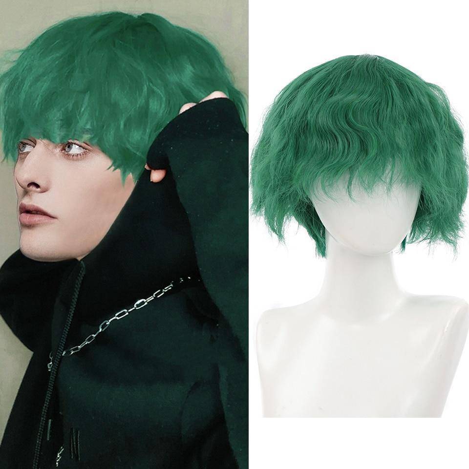 Joker Groene Pruik