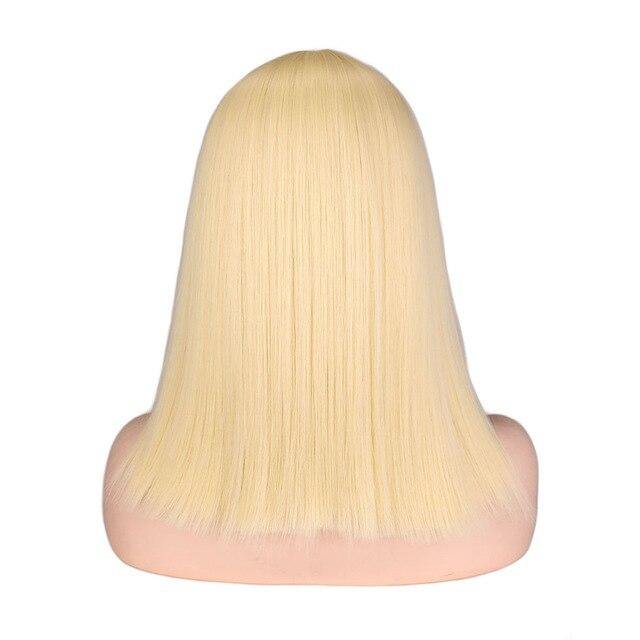 Halflange Blonde Pruik | Perruque-Club