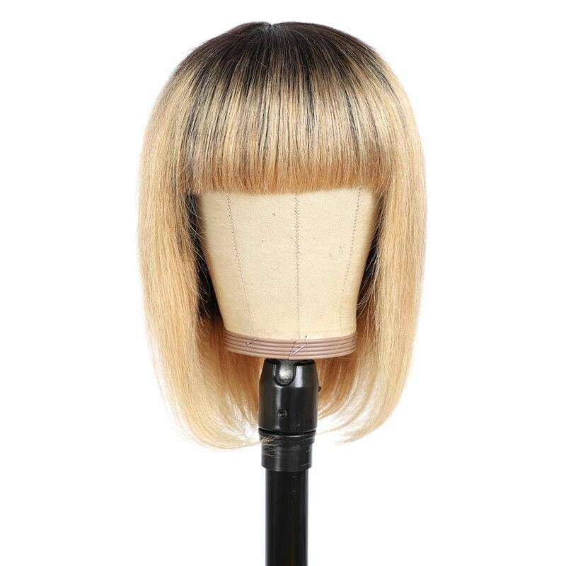 Honingblonde pruik
