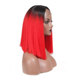 Plunging Vierkante Pruik