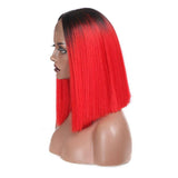 Plunging Vierkante Pruik