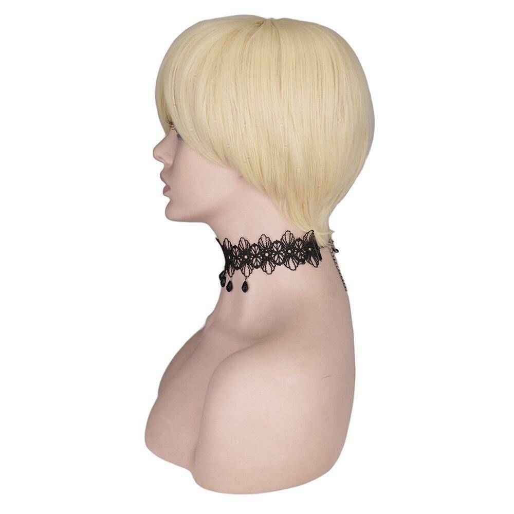 Korte Blonde Pruik | Perruque-Club