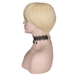 Korte Blonde Pruik | Perruque-Club