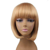 A18 kort wit haar pruik