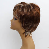 Korte Bruine Pruik | Perruque-Club