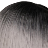 Korte grijze damespruik | Perruque-Club