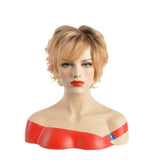 Grijze pruik kort haar | Perruque-Club