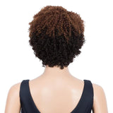 Pruik<br> Vrouw Krullend Kort - Perruque-Club