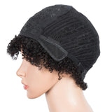 Pruik<br> Vrouw Krullend Kort - Perruque-Club