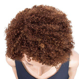 Pruik<br> Vrouw Krullend Kort - Perruque-Club