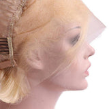 Korte pruik natuurlijk haar