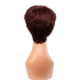 Korte pruik Bordeaux | Perruque-Club