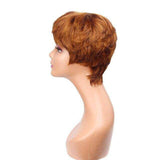 Korte Bruine Pruik | Perruque-Club