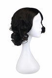Zwarte Korte Pruik | Perruque-Club