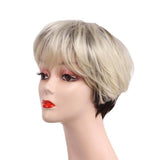 Korte Blonde Pruik | Perruque-Club