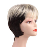 Korte Blonde Pruik | Perruque-Club