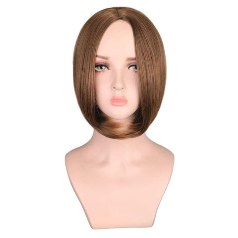 Korte brunette pruik | Perruque-Club