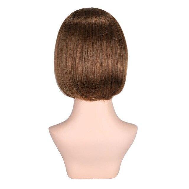 Korte brunette pruik | Perruque-Club