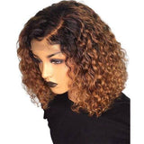 Pruik met krullend haar