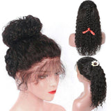 Natuurlijke krullende pruik