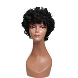 Krullende Afro Pruik