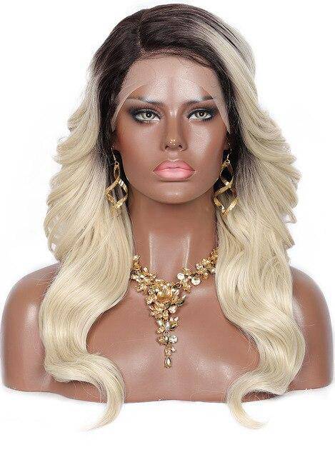 Kanten Front Blonde Pruik