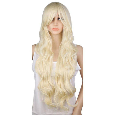 Lange Blonde Pruik | Perruque-Club