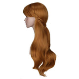 Lange Bruine Pruik | Perruque-Club