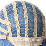 Blauw Violet Lange Pruik