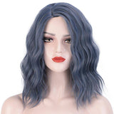 Middernacht Blauwe Pruik