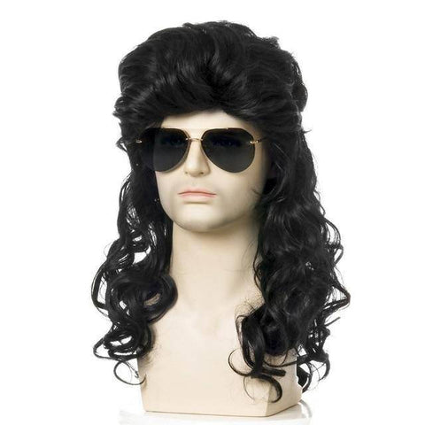 mullet pruik