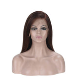 Bruine pruik | Perruque-Club