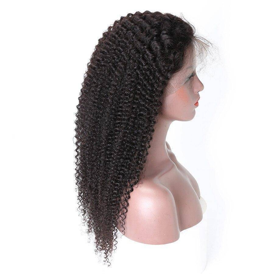 Afro pruik vrouw natuurlijk haar