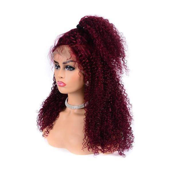 Natuurlijk rood haar Pruik