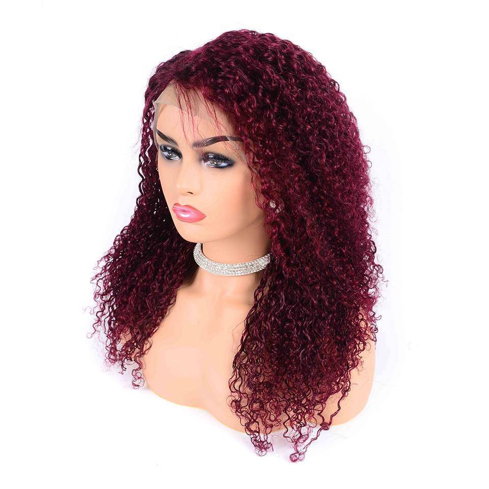 Natuurlijk rood haar Pruik