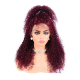 Natuurlijk rood haar Pruik