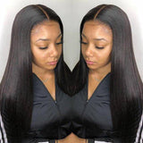 Natuurlijk Lang Haar Pruik